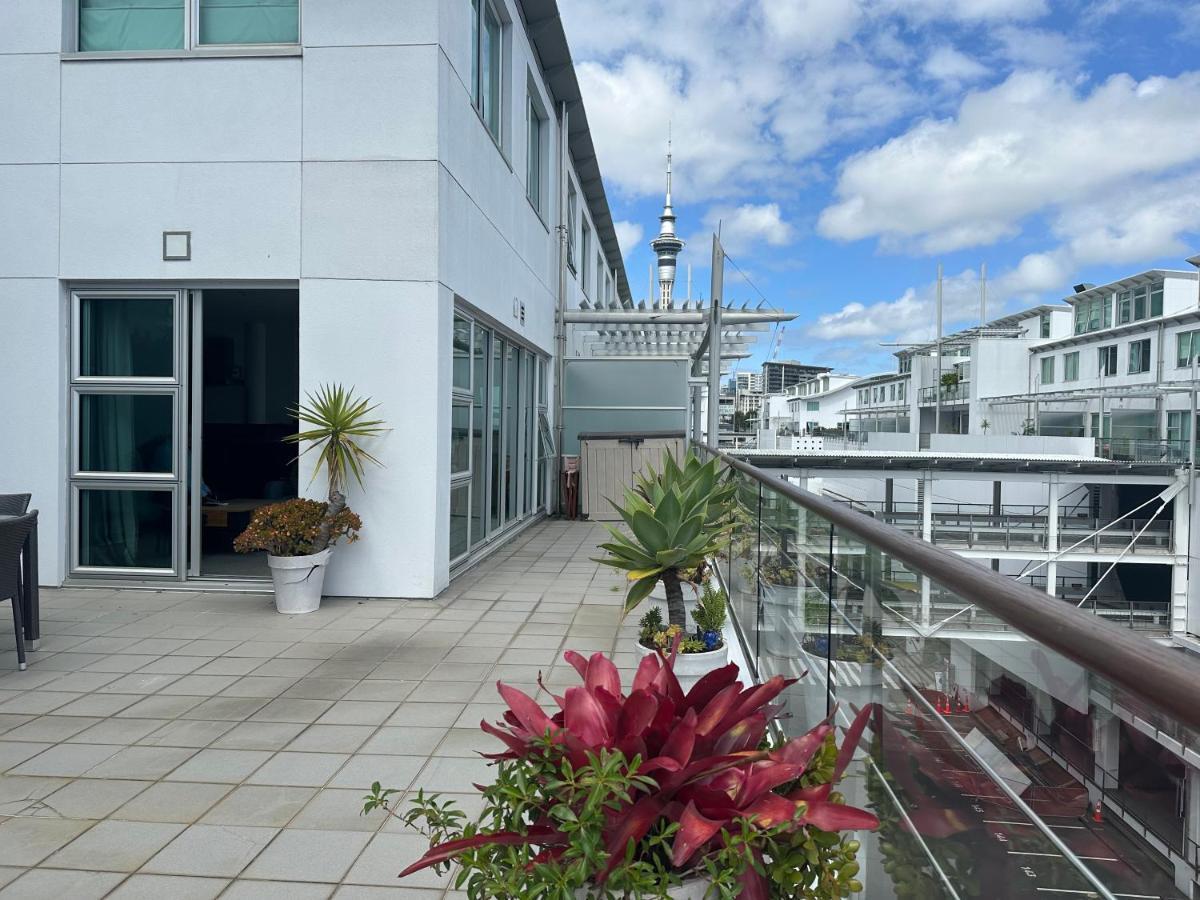 Waterfront Seaview Hotel Apartment - Same Building Block As Auckland Hilton Dış mekan fotoğraf