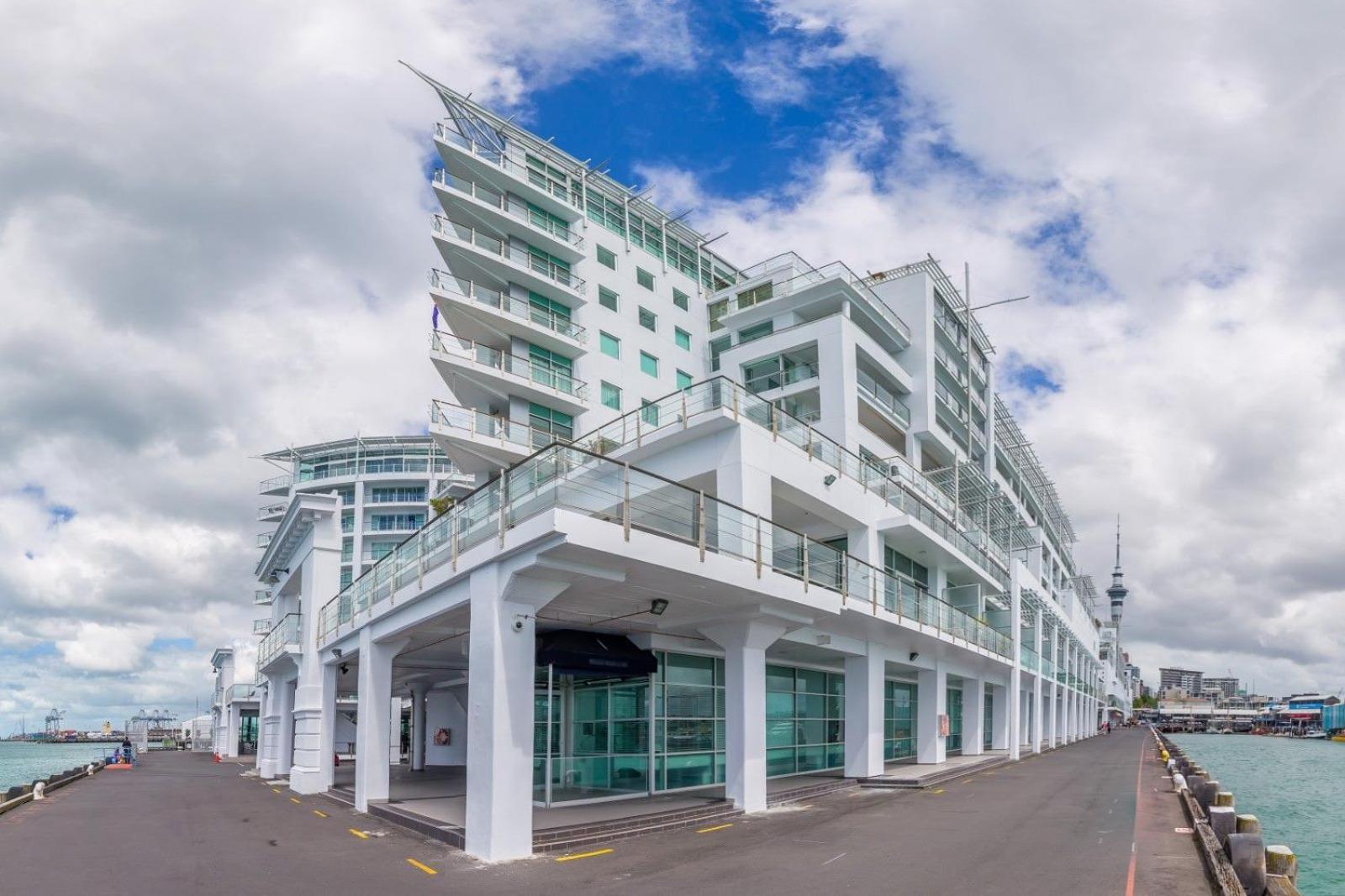Waterfront Seaview Hotel Apartment - Same Building Block As Auckland Hilton Dış mekan fotoğraf